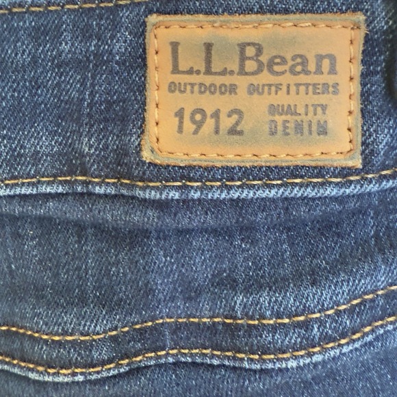 L.L. Bean-Jeans-Favorite FIt-Straight Leg-Size 6-Women's-Denim-Blue-Very good - Picture 3 of 11